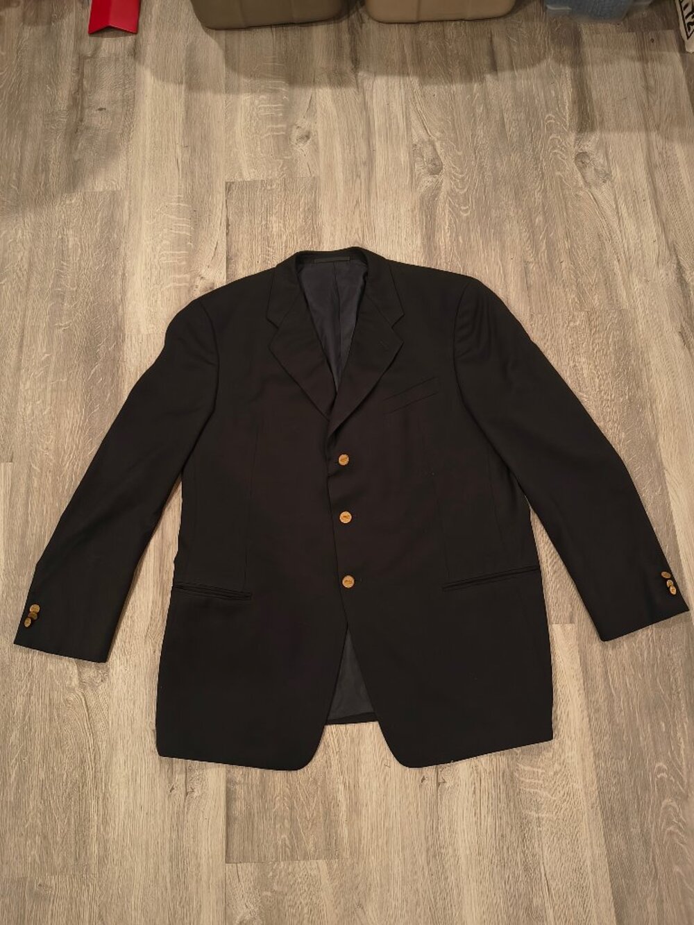 Giorgio Armani Collezioni Navy Blazer